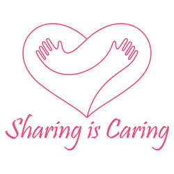 sharing is caring png